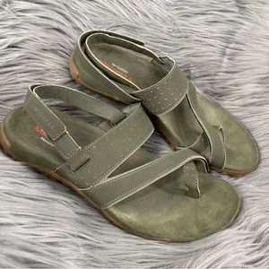 Merrell Terran Air Convert Sport Sandal Dusty Olive Outdoor Shoe Size 7 Hiking